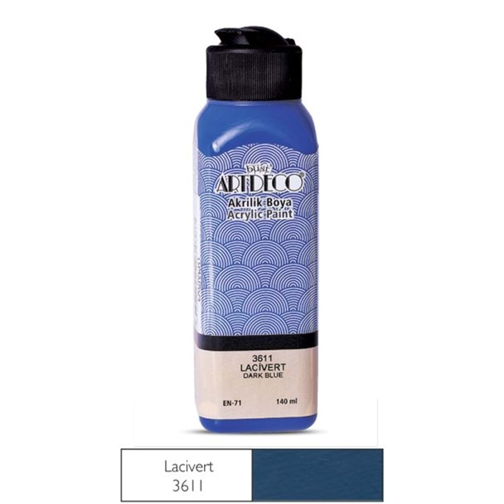 Artdeco Akrilik Boya 140 Ml Lacivert