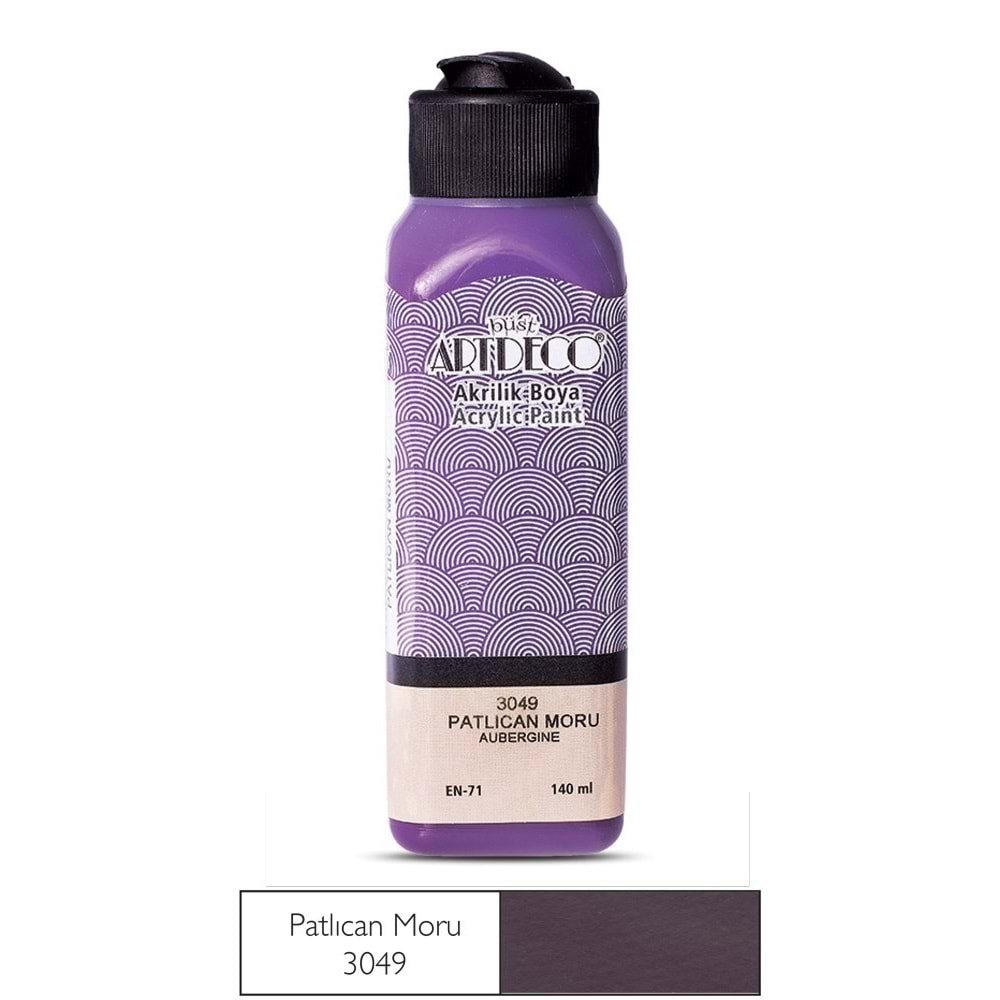 ARTDECO AKRİLİK BOYA 140 ML PATLICAN MORU