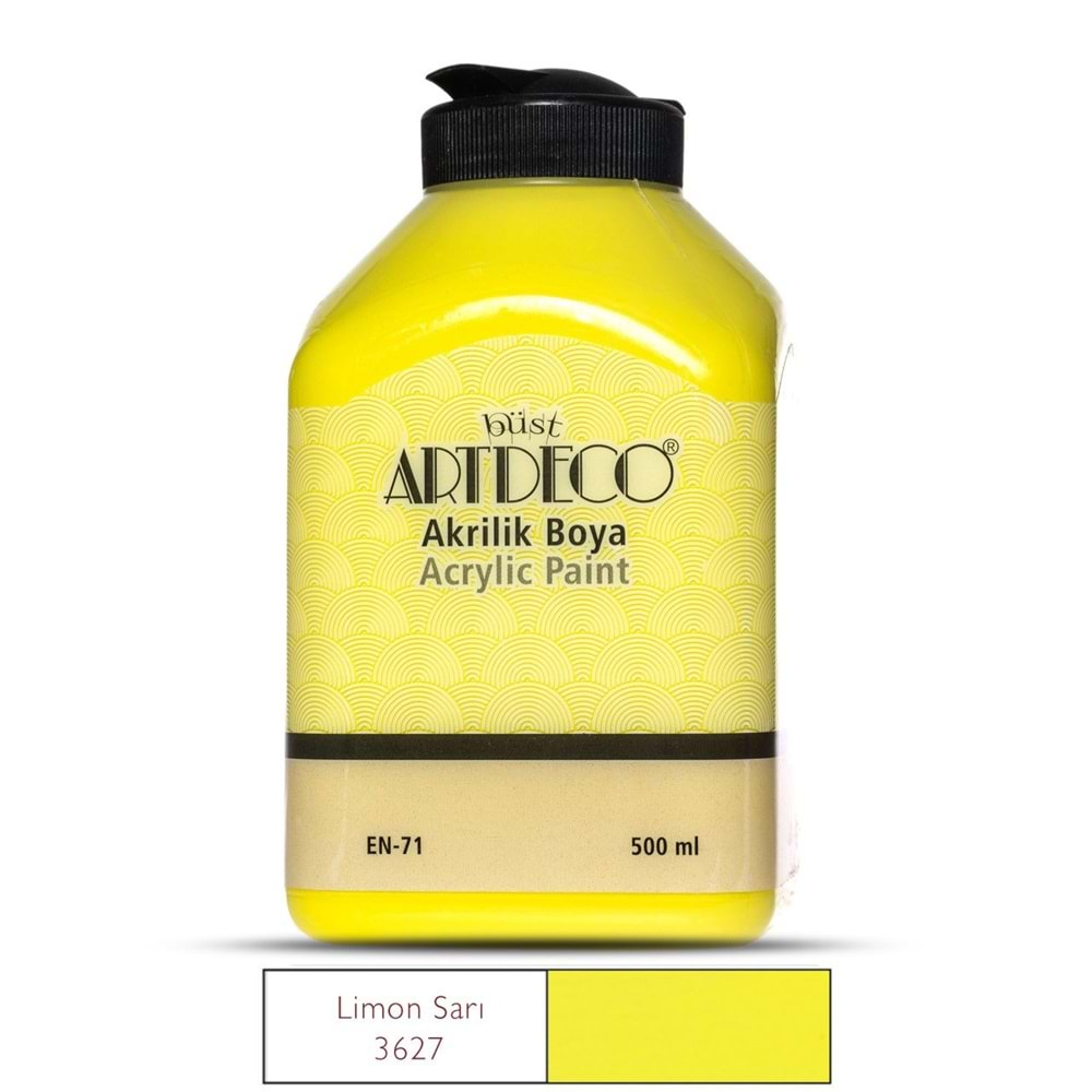 Artdeco Akrilik Boya 500 Ml Limon Sarı