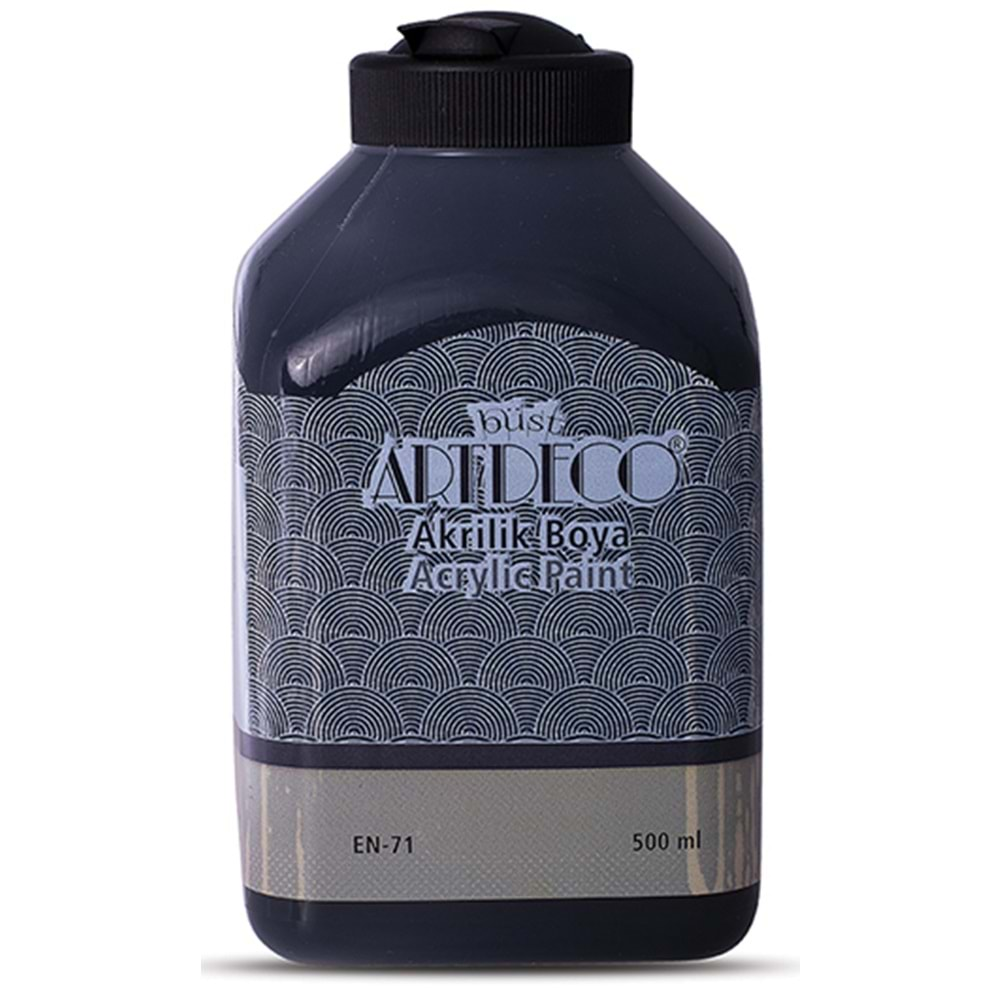 Artdeco Akrilik Boya 500 Ml Siyah