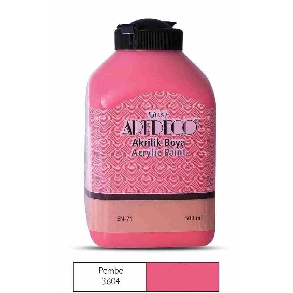 Artdeco Akrilik Boya 500 Ml Pembe