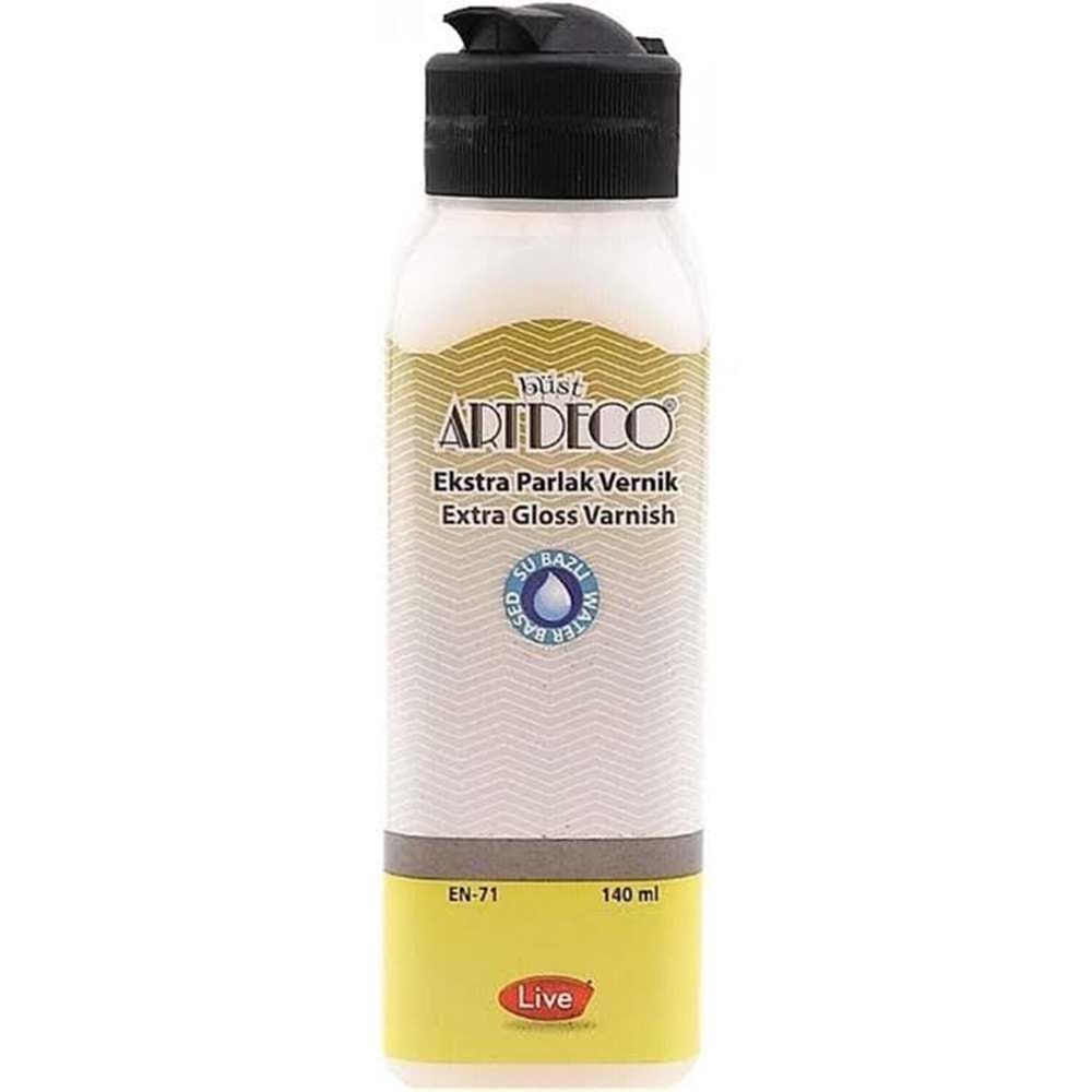 Artdeco Su Bazlı Extrea Parlak Vernik 140 Ml