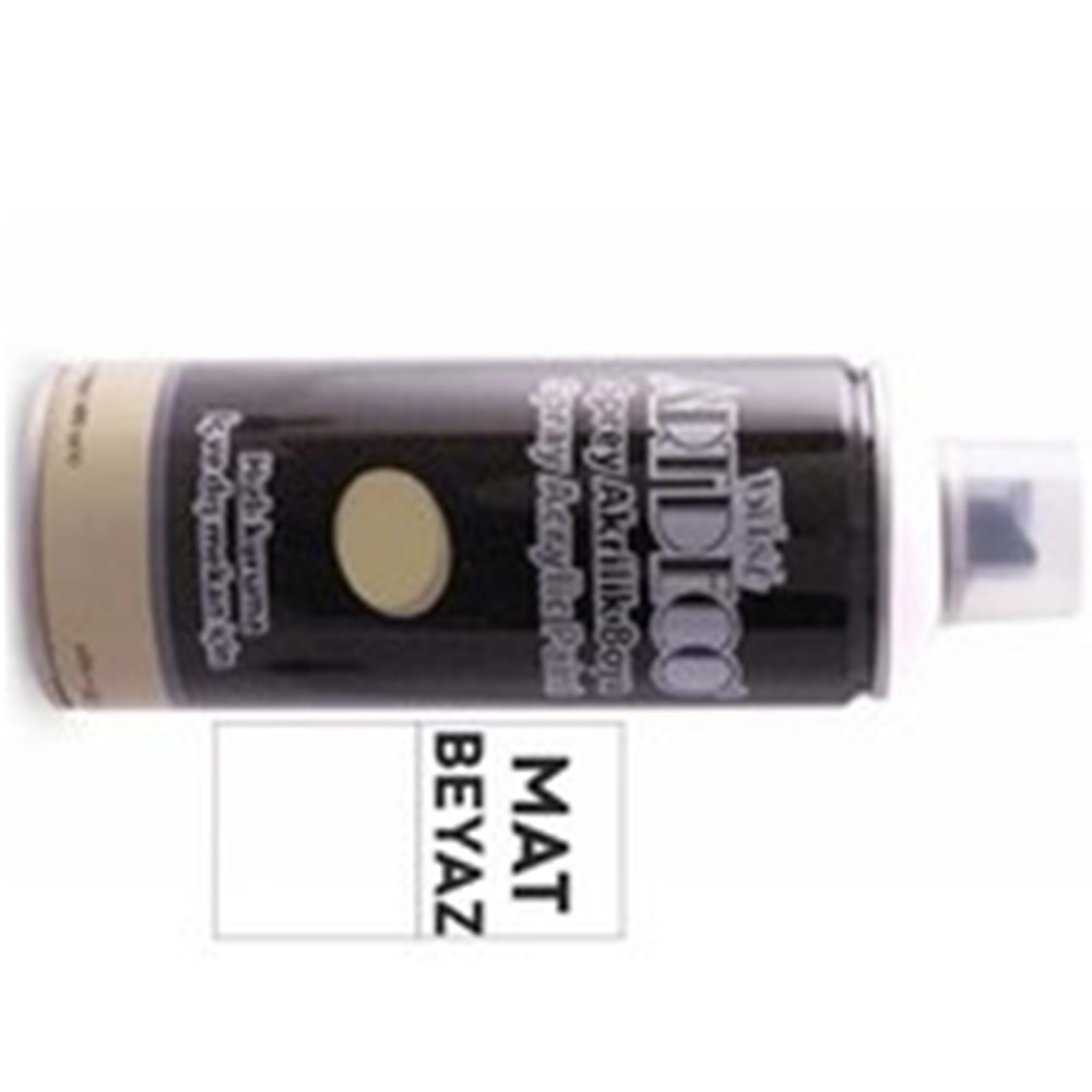 Artdeco Akrilik Sprey Boya 400 ml 790 Beyaz