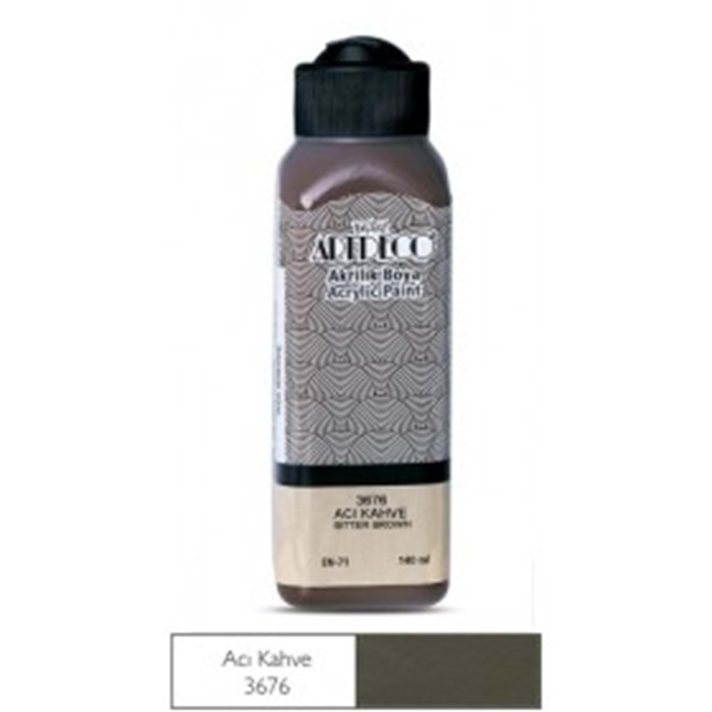 Artdeco Akrilik Boya 140 Ml Koyu Kahve 3717