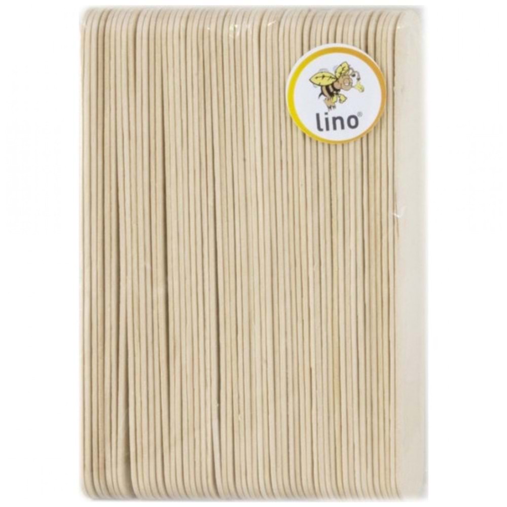 Lino 15 Cm X 1,8 cm Naturel Ahşap Çubuklar 50 Li Rbz-031