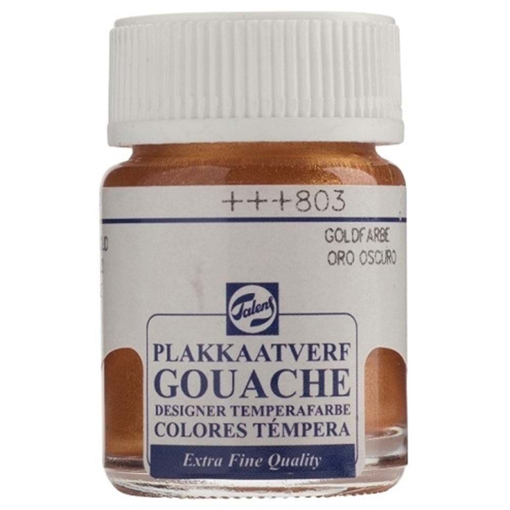 Talens 803 Guaş Boya Yaldız Goldfarbe 16 ml
