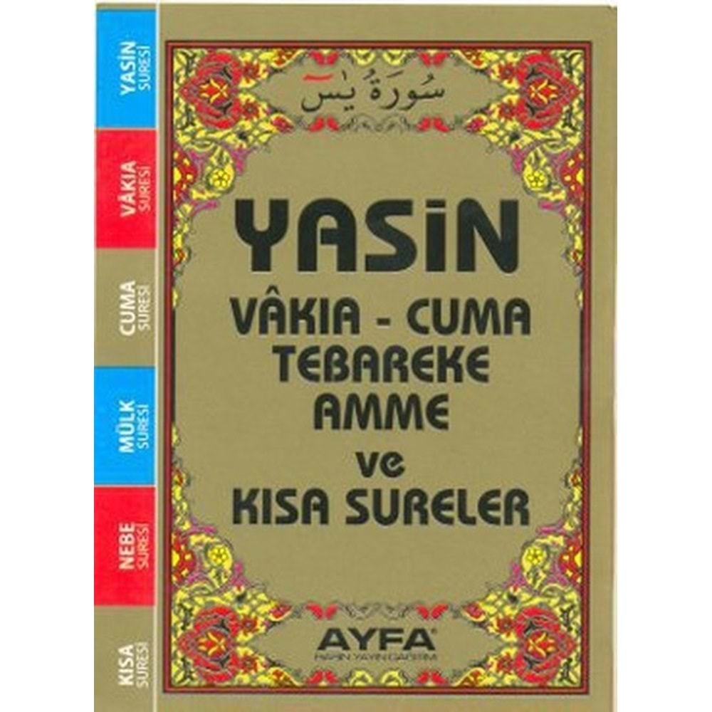 Çanta Boy 5 Renk Yasin Vakıa - Cuma Tebareke Amme ve Kısa Sureler ( 007 )