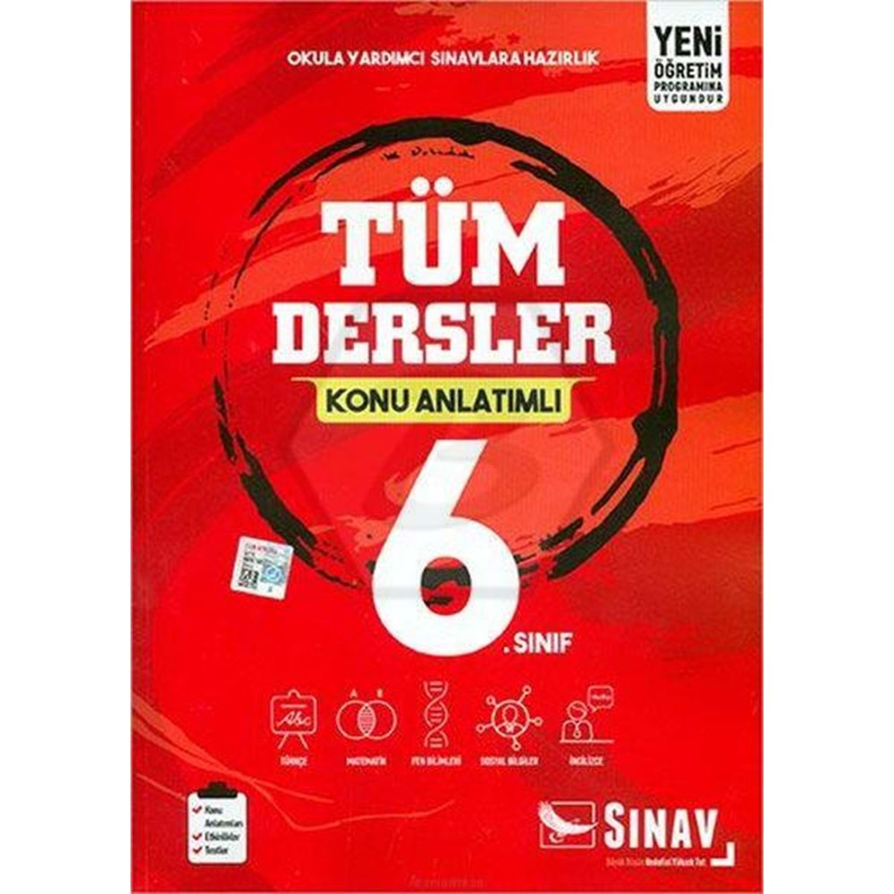 Sınav 6. Sınıf Tüm Dersler Konu Anlatımlı