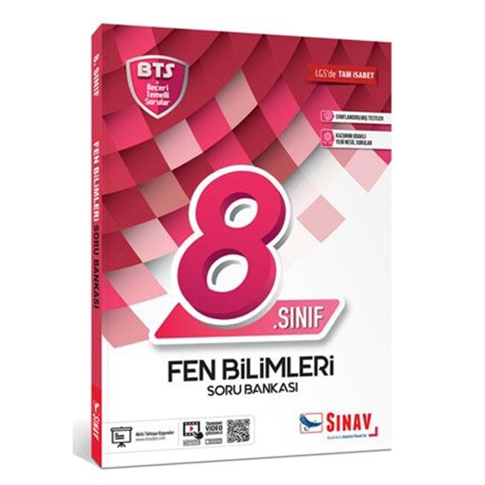 Sınav BTS 8. Sınıf Fen Bilimleri Soru Bankası