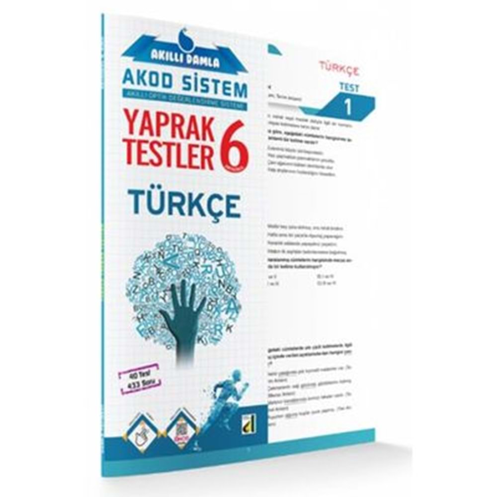 Akıllı Damla 6. Sınıf Türkçe Yaprak Test