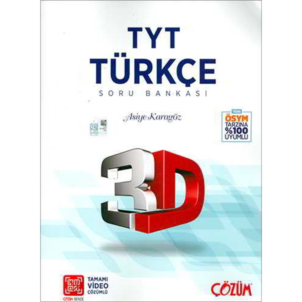 Çözüm 3D TYT Türkçe Soru Bankası