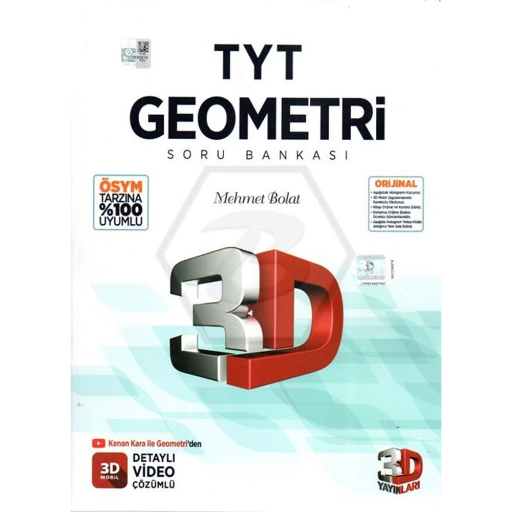 Çözüm 3D Tyt Geometri Soru Bankası