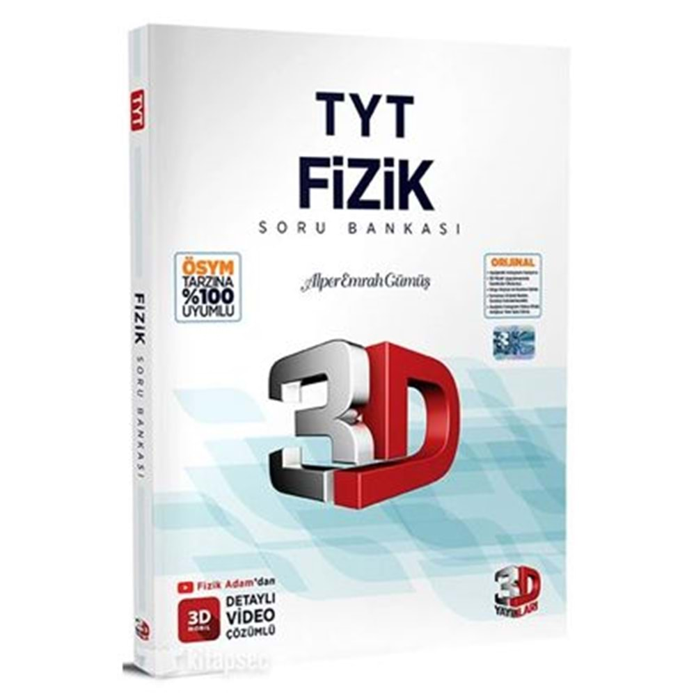 Çözüm 3D TYT Fizik Soru Bankası