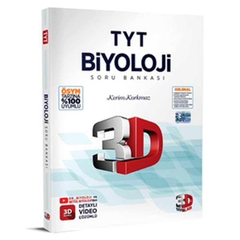 Çözüm 3D TYT Biyoloji Soru Bankası