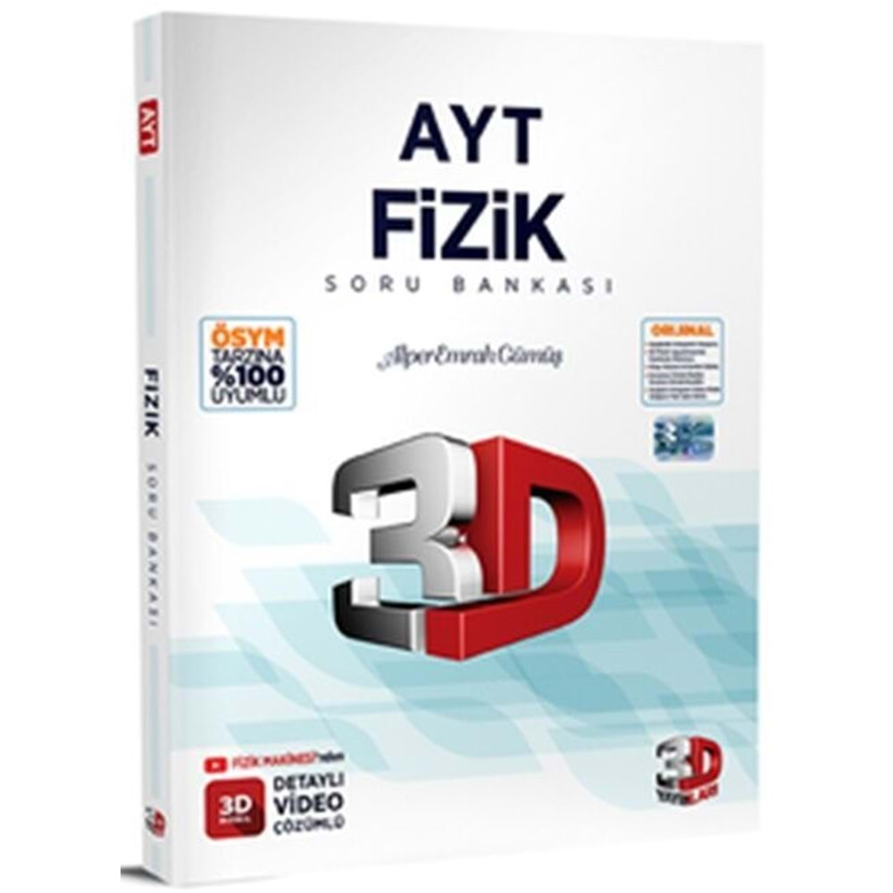 Çözüm 3D Ayt Fizik Soru Bankası