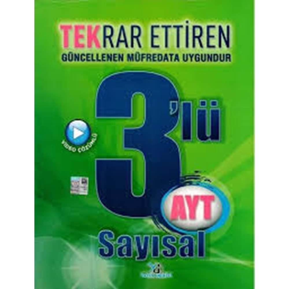 AYT Sayısal Tekrar Ettiren Özel 3 lü Deneme Yayın Denizi