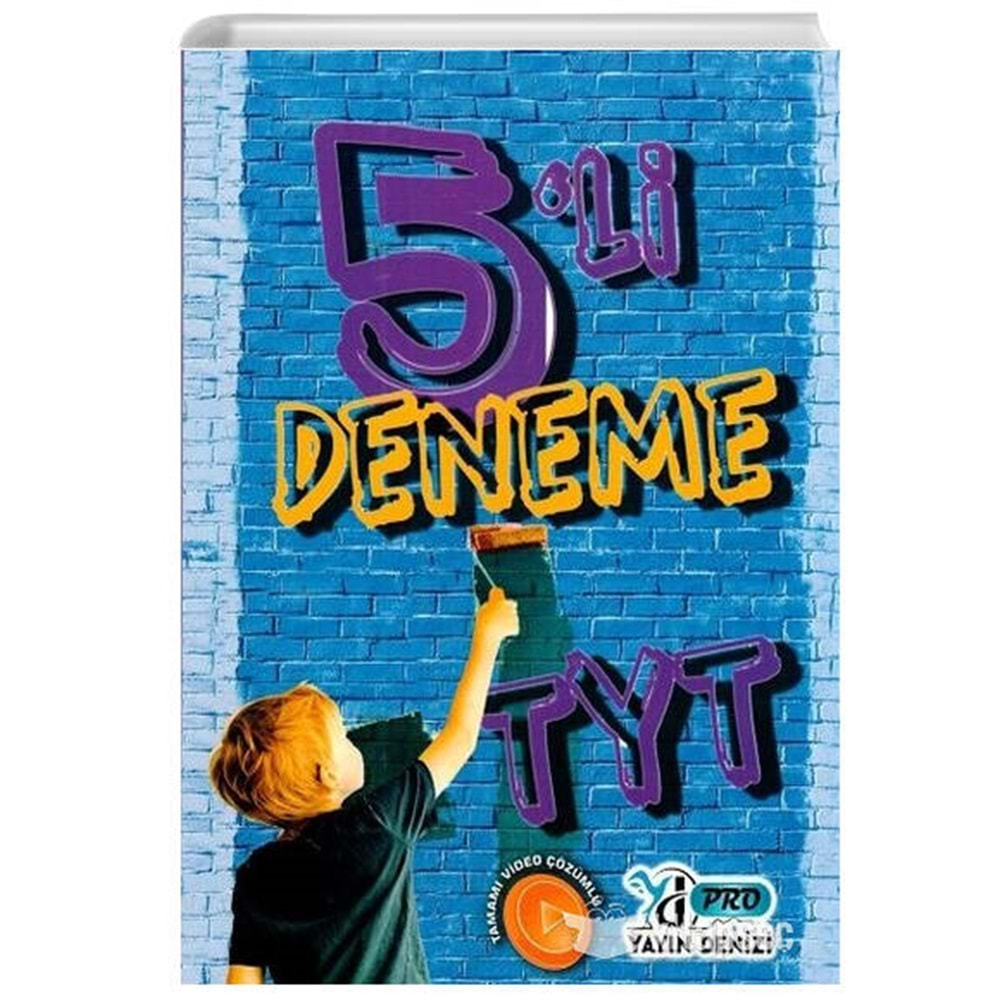 Yayın Denizi Pro 5 li TYT Deneme Video Çözümlü