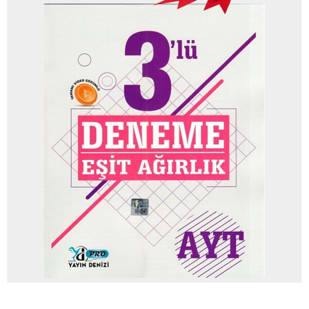 Yayın Denizi Eşit Ağırlı 3 lü Deneme