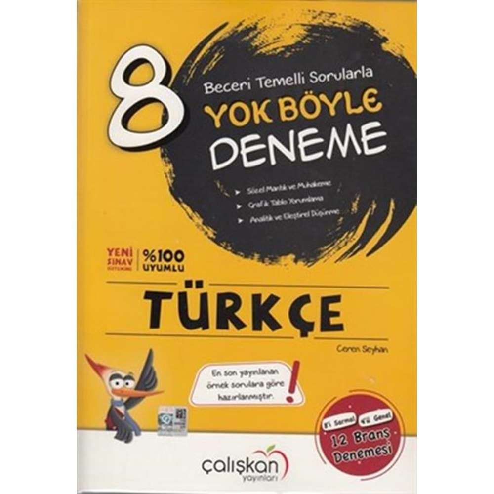 8. Snf. Yok Böyle Branş Denemesi / Türkçe