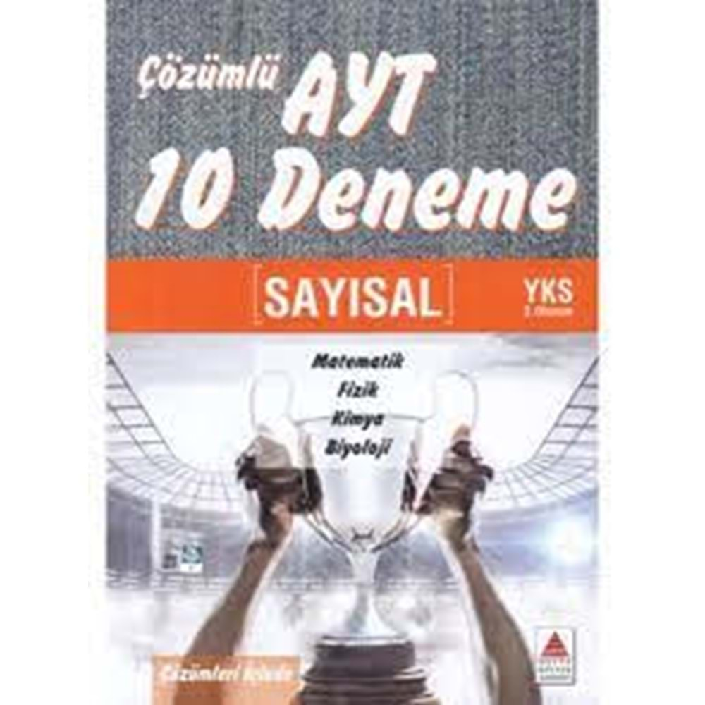 Delta Kültür AYT Sayısal Çözümlü 10 Deneme