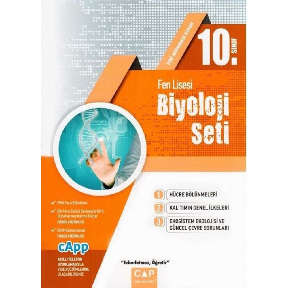 ÇAP 10. SINIF FASİKÜL FEN LİSESİ BİYOLOJİ