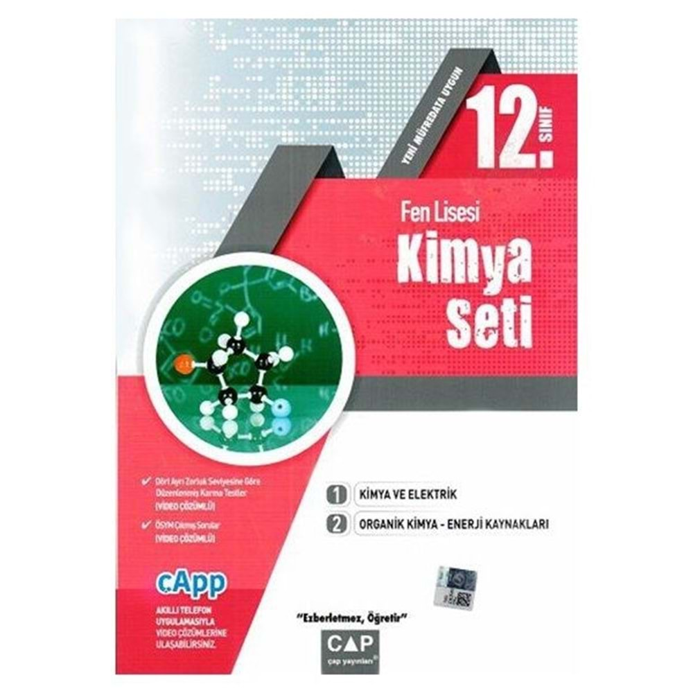 12.SINIF SET FEN LİSESİ KİMYA - 2021