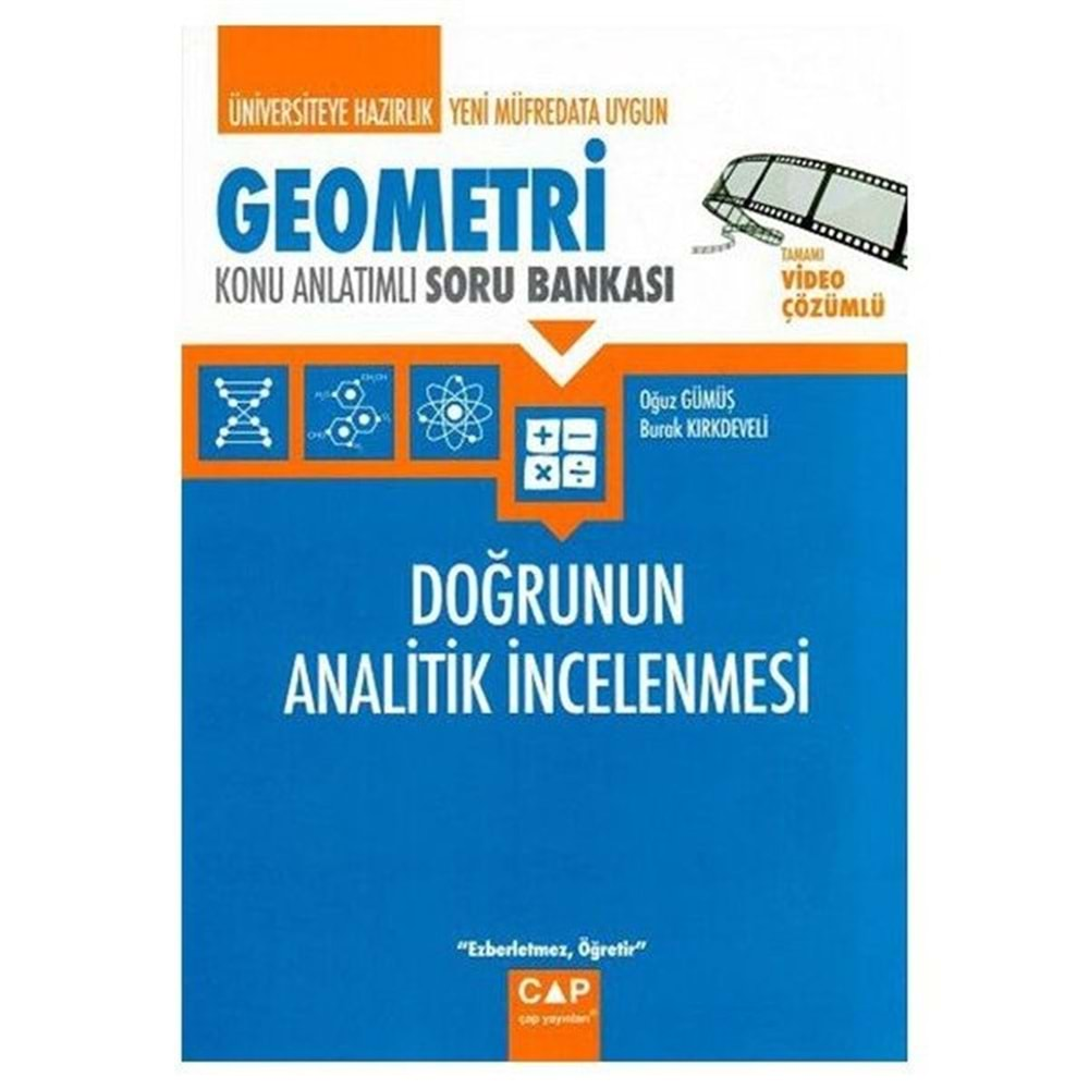 Çap Doğrunun Analitik İncelenmesi Konu Anlatımlı Soru Bankası