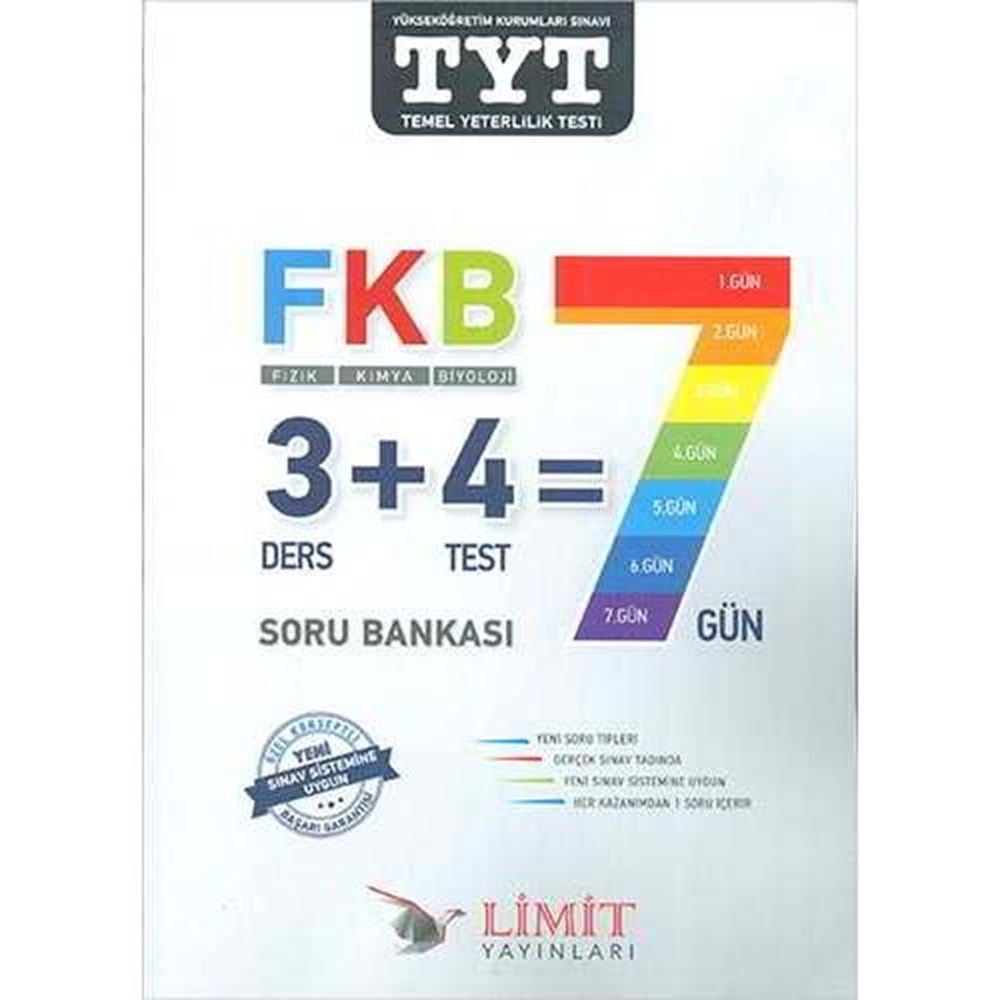 TYT KRONOMETRE FİZİK KİMYA BİYOLOJİ (FKB) SORU BANKASI