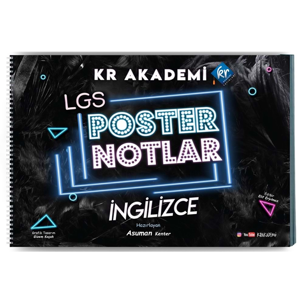 LGS 8. Sınıf İngilizce Poster Notları