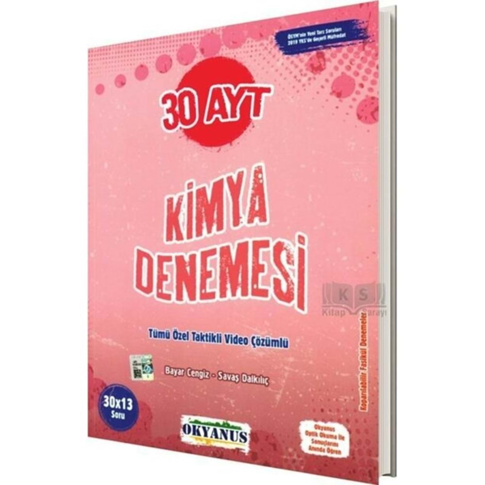 Ayt 30 Kimya Denemesi