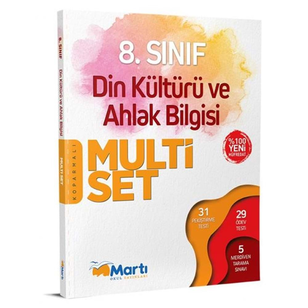 MARTI KOPARMALI MULTİ SET 8. SINIF DİN KÜLTÜRÜ