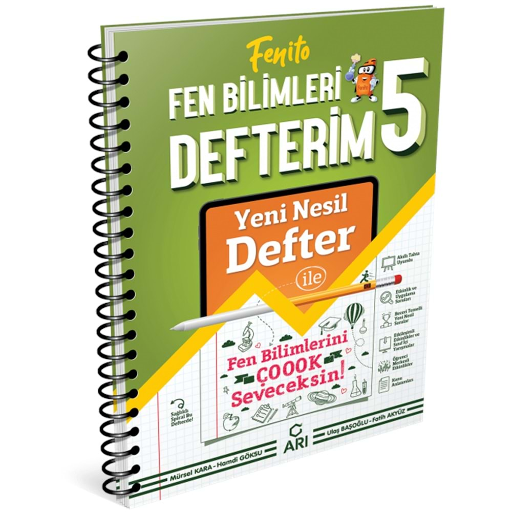 Arı Fenito 5. Sınıf Fenbilimleri Defteri