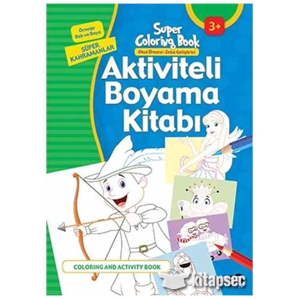 Aktiviteli Boyama Kitabı