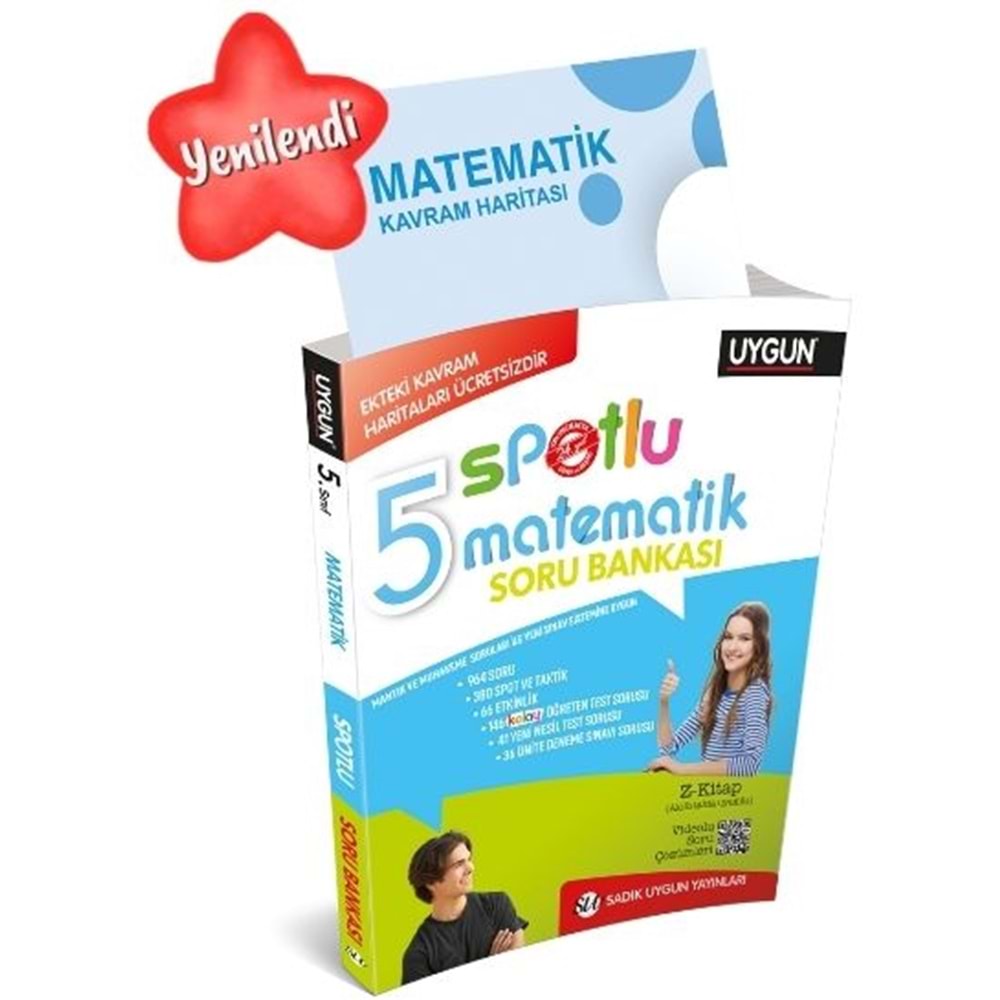 Uygun Spotlu 5. Sınıf Matematik Soru Bankası