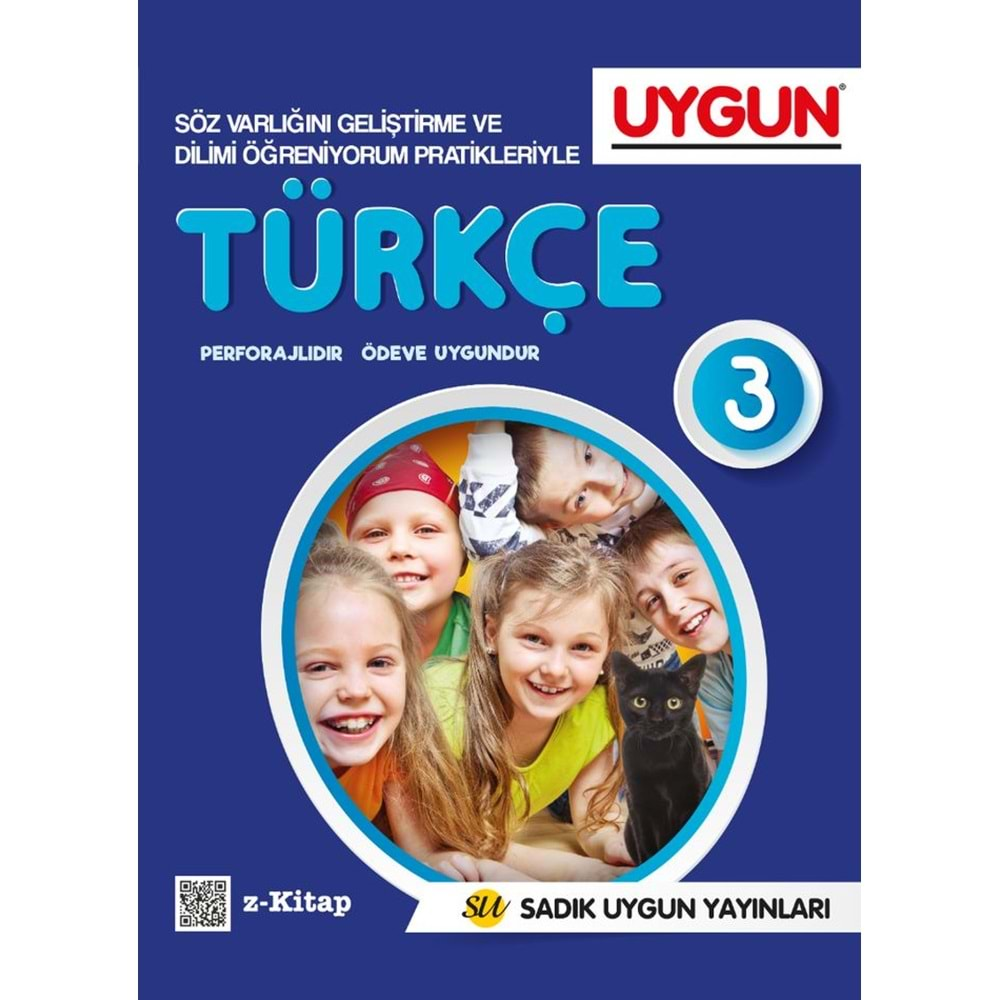 Uygun 3. Sınıf Türkçe Soru Bankası