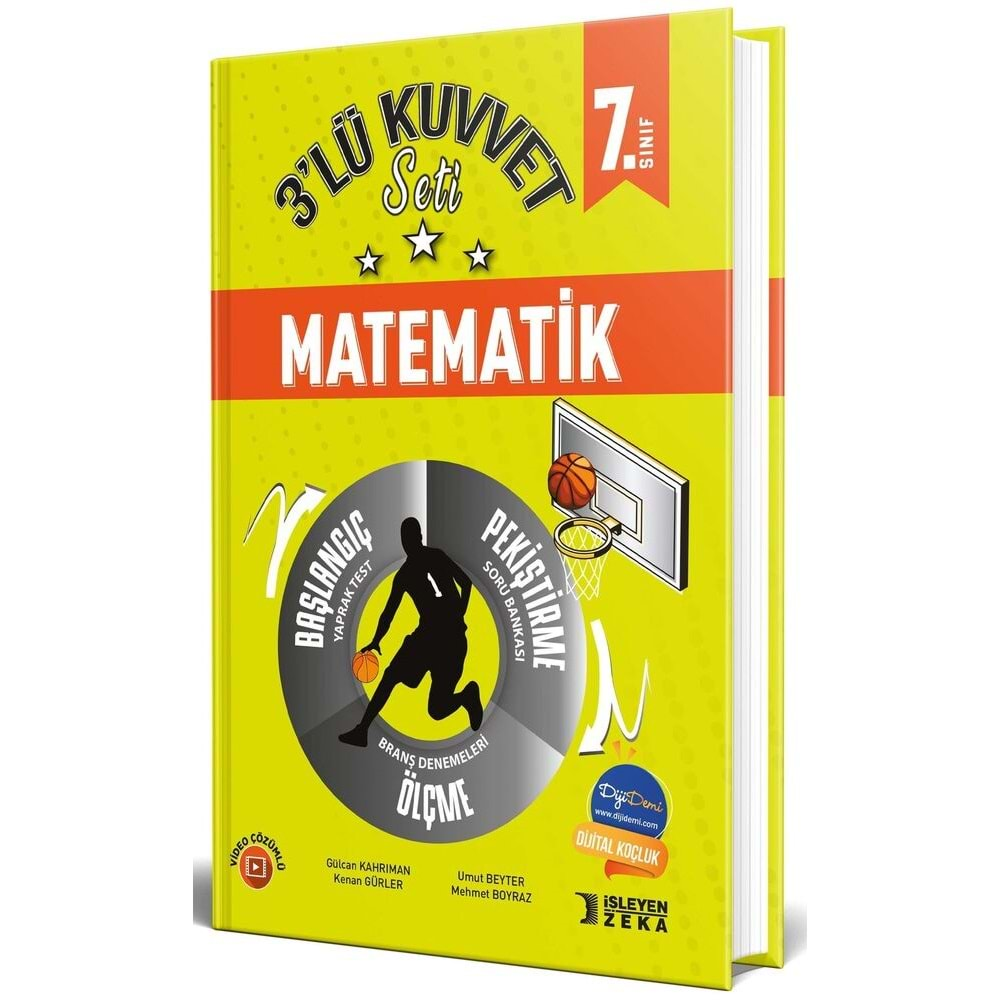 İşleyen Zeka 3 lü Kuvvet Serisi 7. Sınıf Matematik Seti