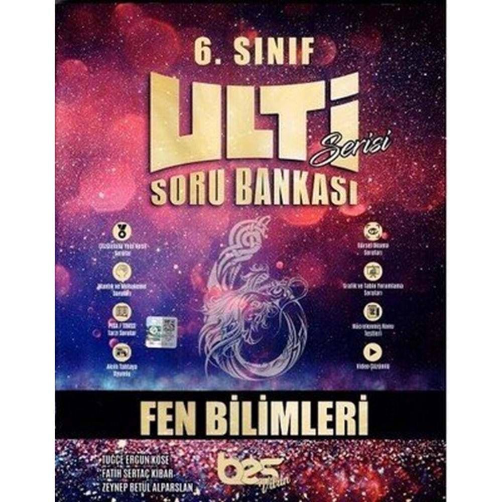 Bes Yayınları 6. Sınıf Fen Bilimleri Ulti Soru Bankası