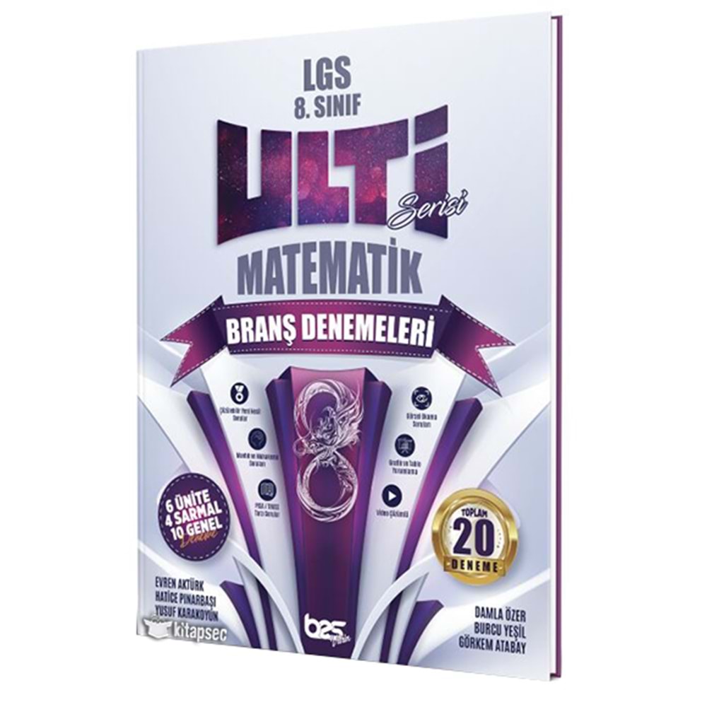 Ulti 8. Sınıf LGS Branş Deneme Matematik