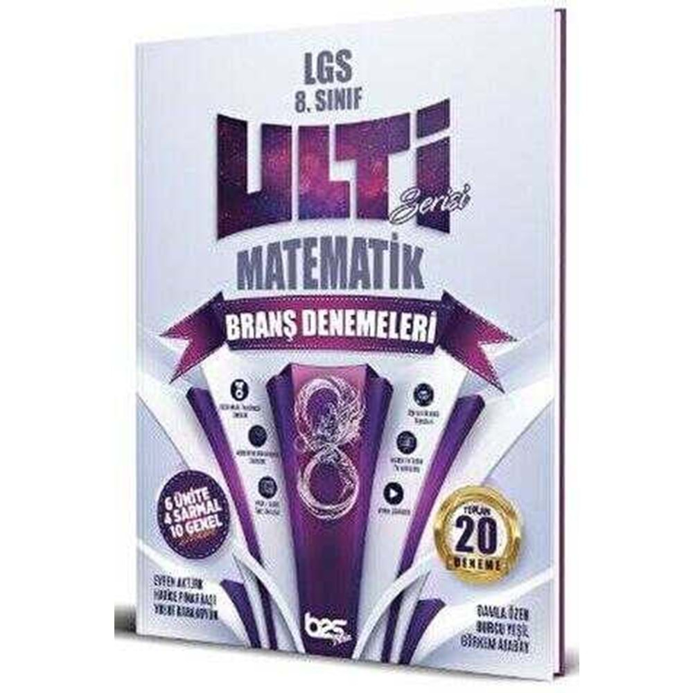 Bes Yayınları 8. Sınıf Matematik Ulti Serisi Denemeleri