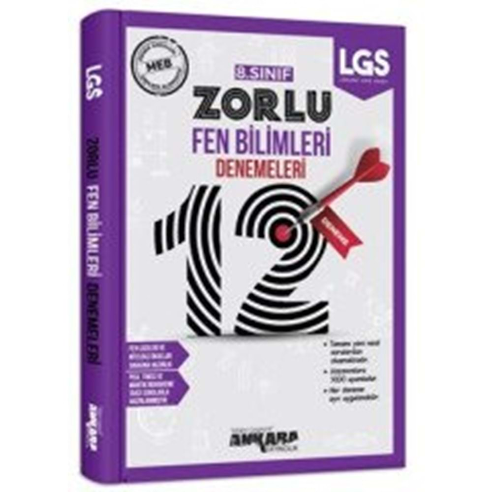 8. Sınıf LGS Güçlendiren Fen Bilimleri 12 Lİ Denemesi