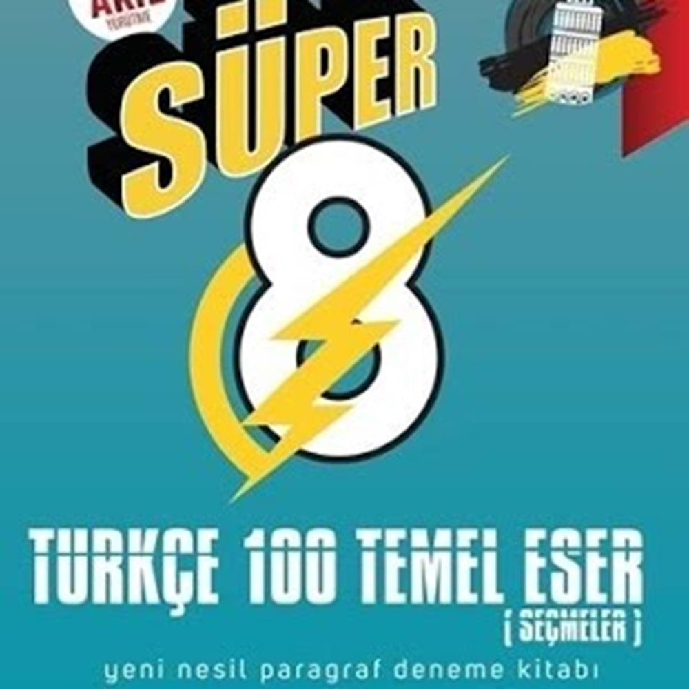 Nitelik Süper 8. Sınıf LGS Türkçe 100 Temel Eser