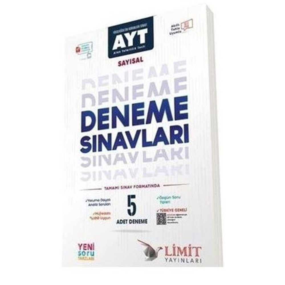 Limit Ayt Sayısal 5 li Deneme