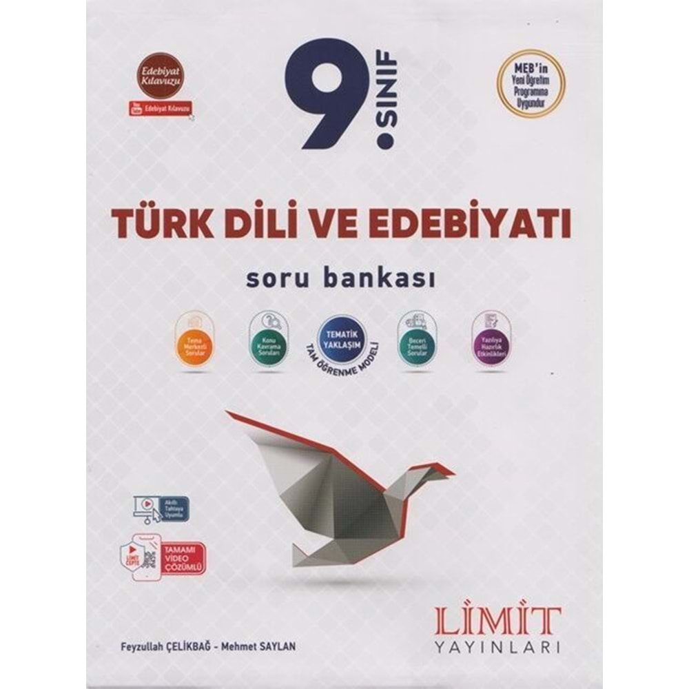 Limit Yayınları 9. Sınıf Türk Dili ve Edebiyatı Soru Bankası