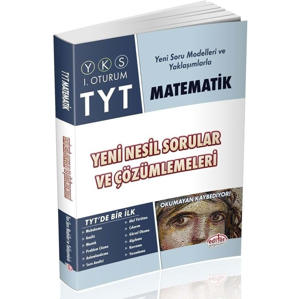 EDİTÖR TYT MATEMATİK YENİ SORULAR VE ÇÖZÜMLERİ