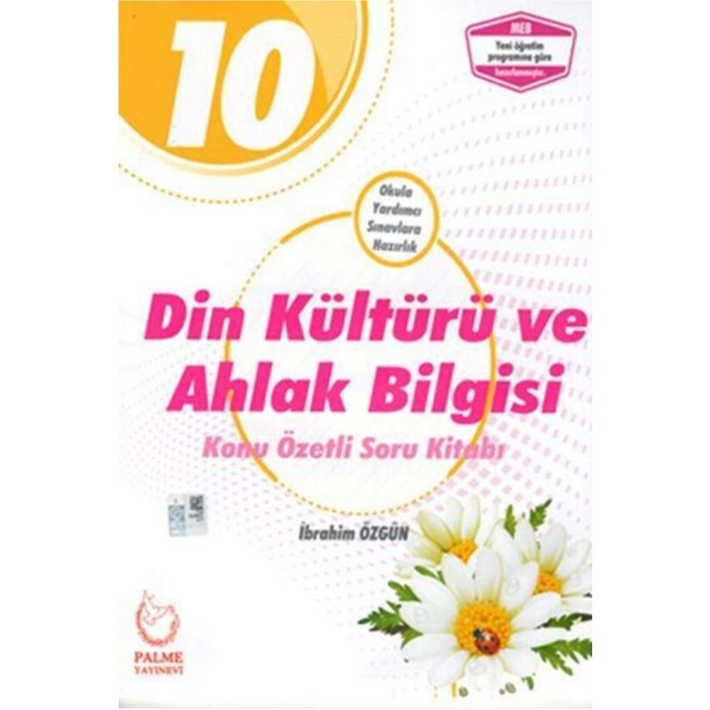 PALME 10.SINIF DİN KÜLTÜRÜ KONU ÖZETLİ SORU KİTABI*YENİ*