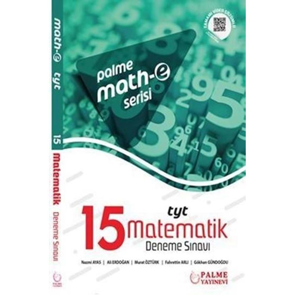 PALME MATH-E SERİSİ TYT MATEMATİK 15 DENEME SINAVI *YENİ*