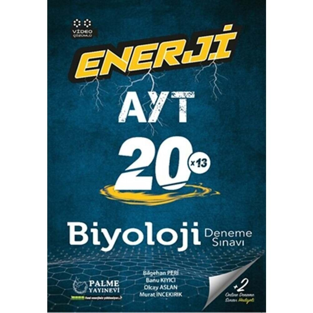 Palme Enerji AYT Biyoloji Denemelri 20x13