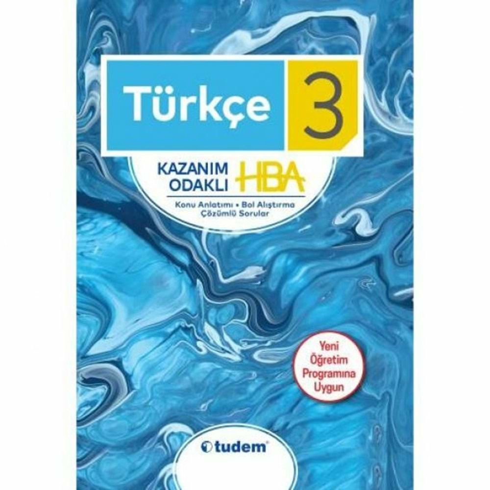 TUDEM HBA 3. SINIF TÜRKÇE