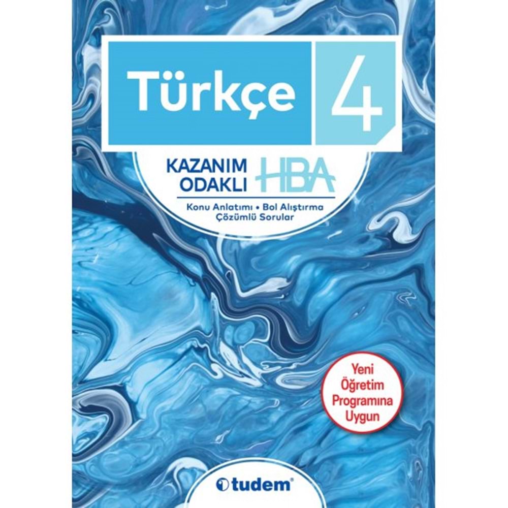 TUDEM 4. SINIF HBA TÜRKÇE