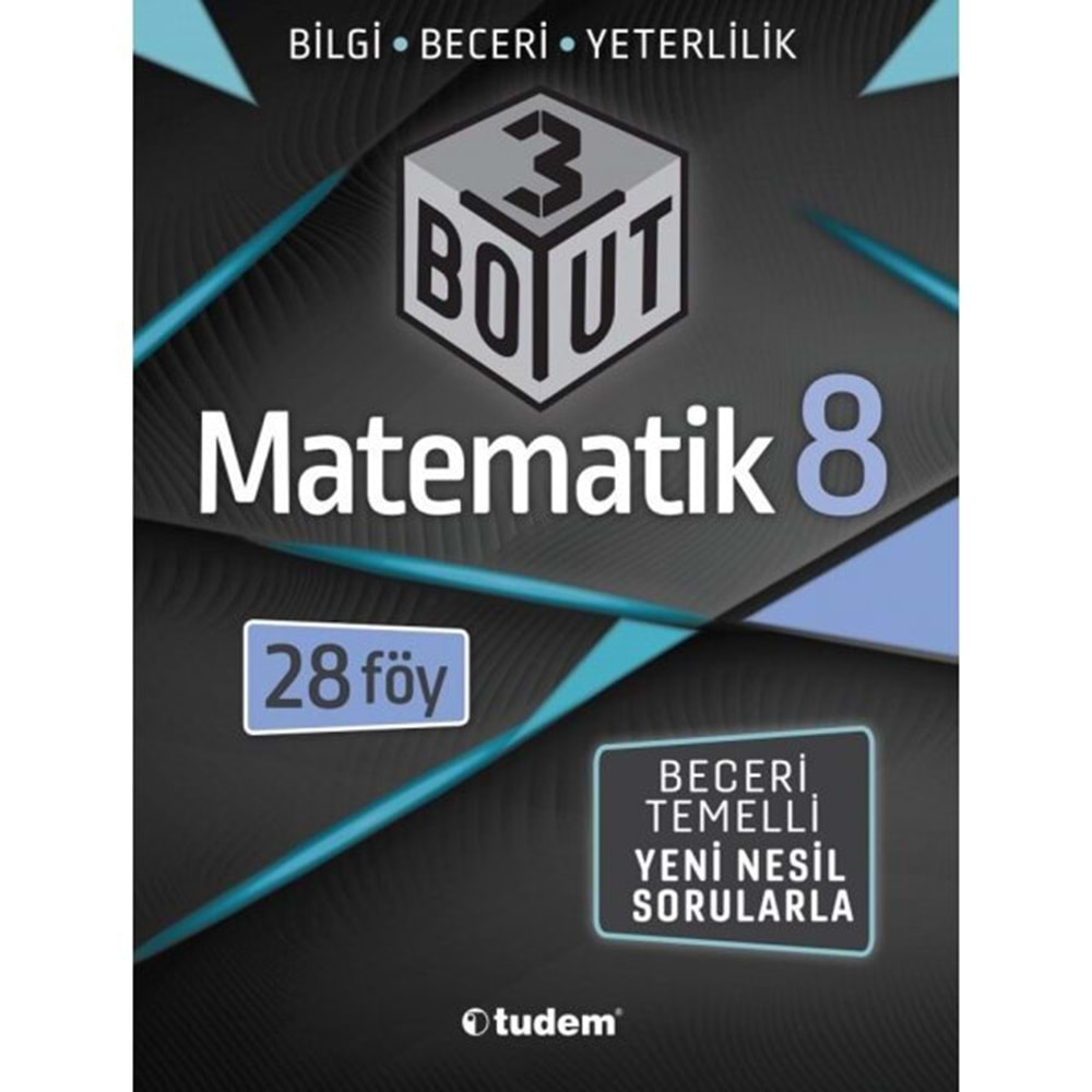 Tudem 3 Boyut 8. Sınıf Matematik Soru Bankası 28 Föy